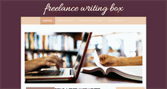 Desktop Screenshot of freelancewritingbox.com